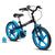 Bicicleta Aro 16 Infantil Rock Menino Até 40 Kilos com Rodinhas Laterais Verden Preto, Azul