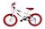 Bicicleta Aro 20 Bmx Cross Freestyle Aero Branco, Vermelho