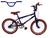 Bicicleta Aro 20 Bmx Cross Freestyle Aero Azul, Vermelho