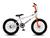 Bicicleta Aro 20 BMX Infantil PRO X S1 FreeStyle VBrake Branco, Laranja
