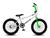 Bicicleta Aro 20 BMX Infantil PRO X S1 FreeStyle VBrake Branco, Verde