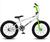 Bicicleta aro 20 BMX Pro-X Série 1 freio V-Brake aros Aero Branco, Verde