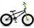 Bicicleta aro 20 BMX Pro-X Série 1 freio V-Brake aros Aero Preto, Verde