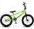 Bicicleta aro 20 BMX Pro-X Série 1 freio V-Brake aros Aero Verde, Preto