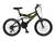 Bicicleta Aro 20" Colli GPS Freio V-Brake de Aço Carbono Suspensão Dupla Preto
