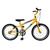 Bicicleta Aro 20 Cross Masculina Infantil BMX Freio V Brake Revisada e Lubrificada Amarelo