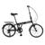 Bicicleta Aro 20 Dobrável Dubly Urban 6v Alumínio 2023 Preto