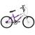 Bicicleta Aro 20 Feminina Bicolor Ultra Bikes Lilás, Branco