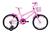 Bicicleta Aro 20 Feminina Infantil Roda Lateral Tridal Rosa