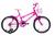 Bicicleta Aro 20 Feminina Infantil Roda Lateral Tridal Pink