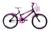Bicicleta Aro 20 Feminina Infantil Tridal Preto