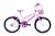 Bicicleta Aro 20 Feminina Infantil Tridal Branco