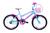 Bicicleta Aro 20 Feminina Infantil Tridal Azul céu