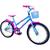 Bicicleta Aro 20 Feminina - Rosa - ROUTE BIKE Azul claro