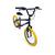 Bicicleta Aro 20 Freio V-Brake Energy Cross Preto, Amarelo