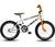 Bicicleta Aro 20 Gt Sprint Cross Infantil Freio V-Brake Aro Aero Branco, Laranja