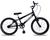 Bicicleta Aro 20 Infantil Bmx Cross Freestyle Bike Menino Preto