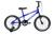 Bicicleta Aro 20 Infantil Bmx Cross Roda Lateral Tridal Azul