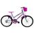 Bicicleta Aro 20 Infantil Doll - Sem rodinhas Branco
