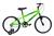 Bicicleta Aro 20 Infantil MTB Boy Com Roda Lateral Verde