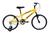 Bicicleta Aro 20 Infantil MTB Boy Com Roda Lateral Amarelo