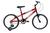 Bicicleta Aro 20 Infantil MTB Boy Com Roda Lateral Vermelho