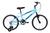 Bicicleta Aro 20 Infantil MTB Boy Com Roda Lateral Azul céu
