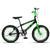 Bicicleta Aro 20 Kls Cross Aluminio Freio V-Brake Preto, Verde chiclete