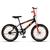 Bicicleta Aro 20 Kls Cross Aluminio Freio V-Brake Preto, Laranja neon