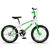 Bicicleta Aro 20 Kls Cross Aluminio Freio V-Brake Branco, Verde chiclete