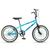 Bicicleta Aro 20 Kls Cross Freio V-Brake Pneu Com Faixa Azul pantone, Preto