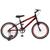 Bicicleta Aro 20 Kls Free Gold Freio V-Brake Mtb Com Roda Lateral Preto, Vermelho