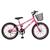 Bicicleta Aro 20 Kls Free Gold Freio V-Brake Mtb Feminina Pink, Branco