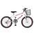 Bicicleta Aro 20 Kls Free Gold Freio V-Brake Mtb Feminina Branco, Pink