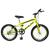 Bicicleta Aro 20 Kls Free Gold V-Brake Mtb Amarelo neon, Preto