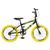 Bicicleta Aro 20 Kls Free Style Freio V-Brake Preto, Amarelo, Amarelo