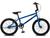 Bicicleta Aro 20 KRW BMX Cross V-Brake SemMarchas Azul escuro, Preto