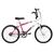 Bicicleta Aro 20 Masculina Bicolor Ultra Bikes Rosa, Branco