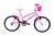 Bicicleta Aro 20 MTB Girl Infantil Tridal Rosa