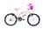 Bicicleta Aro 20 MTB Girl Infantil Tridal Branco