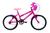 Bicicleta Aro 20 MTB Girl Infantil Tridal Pink