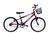 Bicicleta Aro 20 Saidx Infantil Feminina Com Cesta Vermelho
