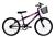 Bicicleta Aro 20 Saidx Infantil Feminina Com Cesta Violeta
