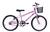 Bicicleta Aro 20 Saidx Infantil Feminina Com Cesta Rosa