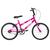 Bicicleta Aro 20 Ultra Bikes Feminina Freios V-Brake Rosa
