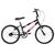 Bicicleta Aro 20 Ultra Bikes Feminina Freios V-Brake Preto