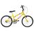 Bicicleta Aro 20 Ultra Bikes Feminina Freios V-Brake Amarelo