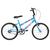 Bicicleta Aro 20 Ultra Bikes Feminina Freios V-Brake Azul bebe