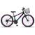 Bicicleta Aro 24 Alumínio Kls Sport Gold Freio V-Brake Mtb 21 Marchas Feminina Preto, Pink, Azul