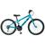 Bicicleta Aro 24 Alumínio Kls Sport Gold Freio V-Brake Mtb 21 Marchas Azul pantone, Preto